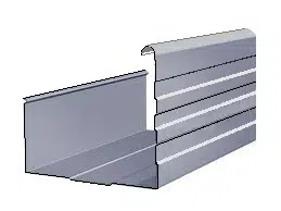 patio gutter profile for access gutters