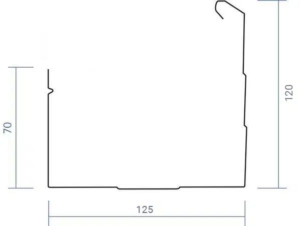 patio gutter layout for access gutters